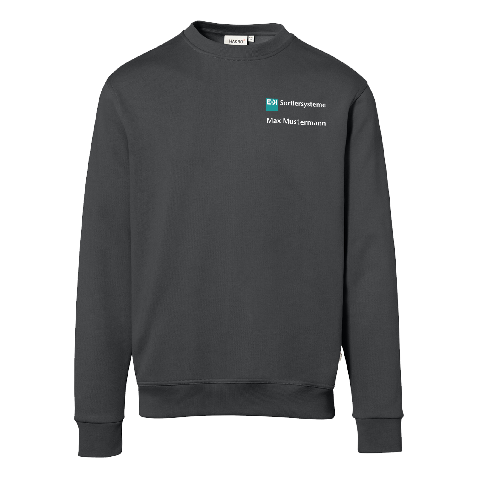 Sweatshirt E+K Sortiersysteme