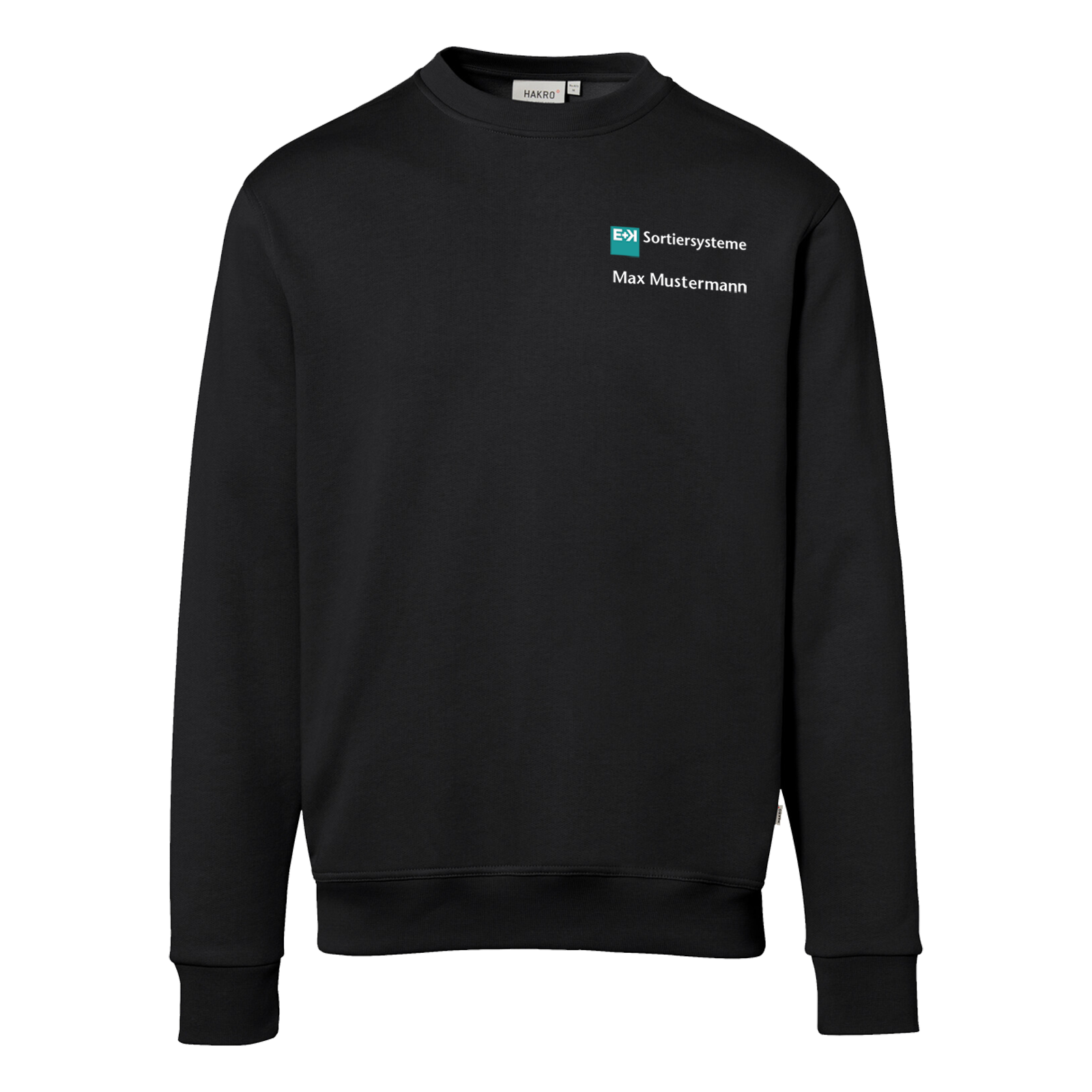 Sweatshirt E+K Sortiersysteme