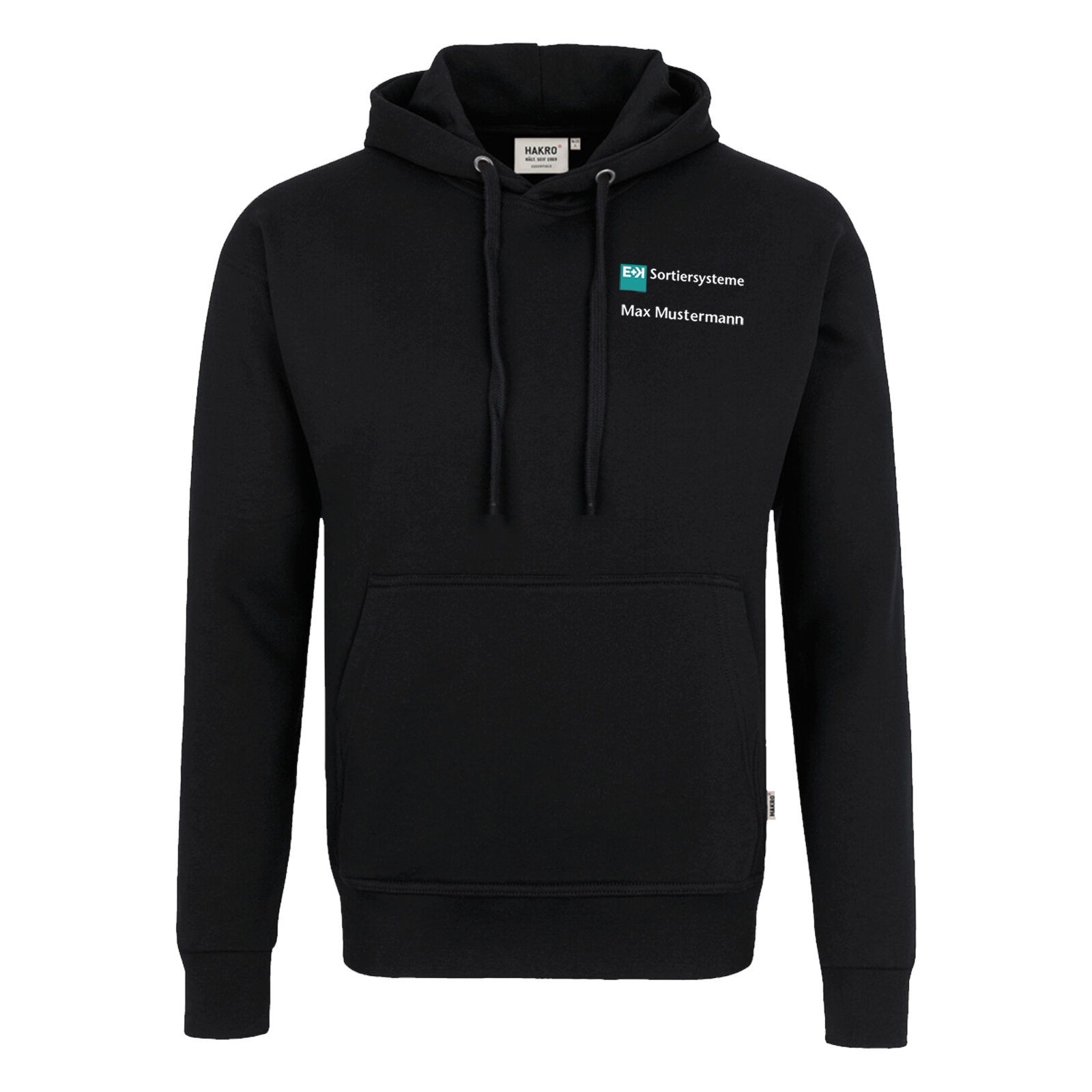 Kapuzen Sweatshirt E+K Sortiersysteme