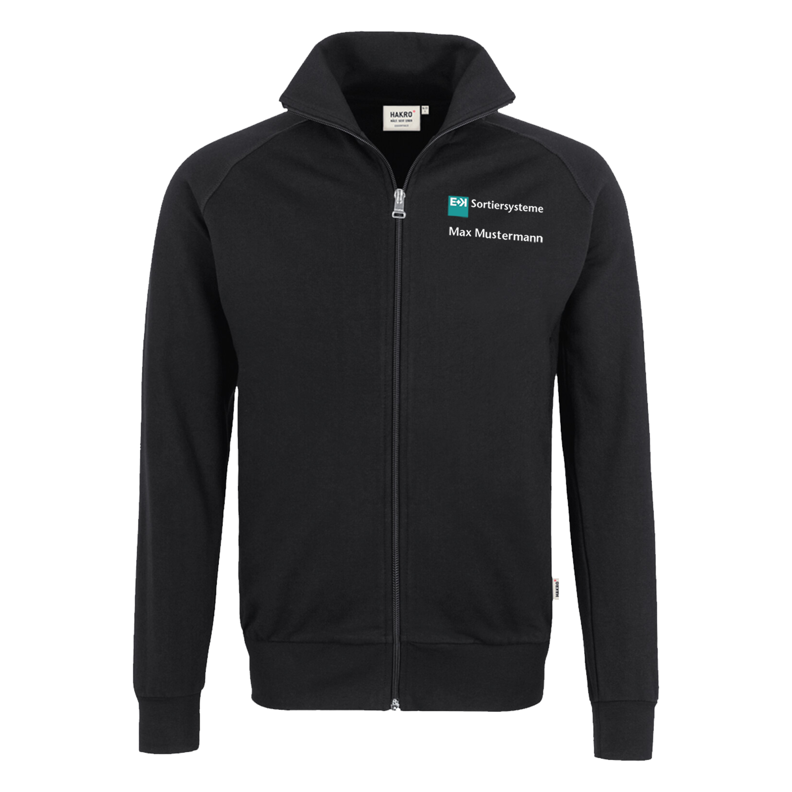 Sweatshirtjacke E+K Sortiersysteme