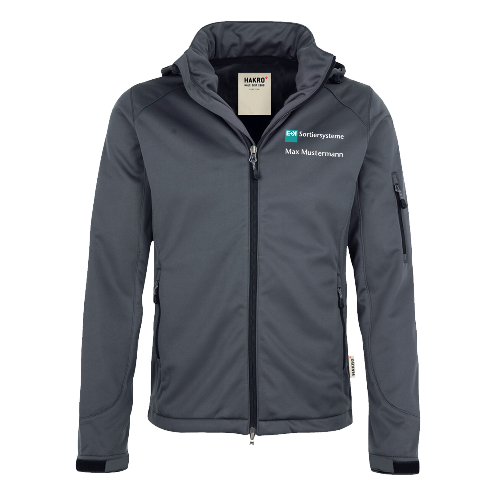 Softshelljacke E+K Sortiersysteme