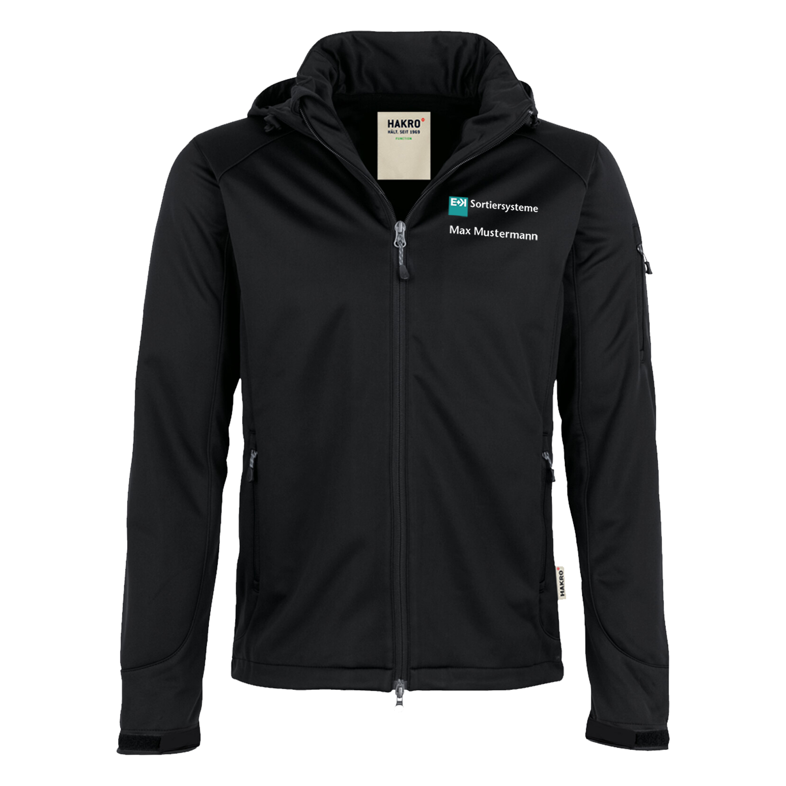 Softshelljacke E+K Sortiersysteme