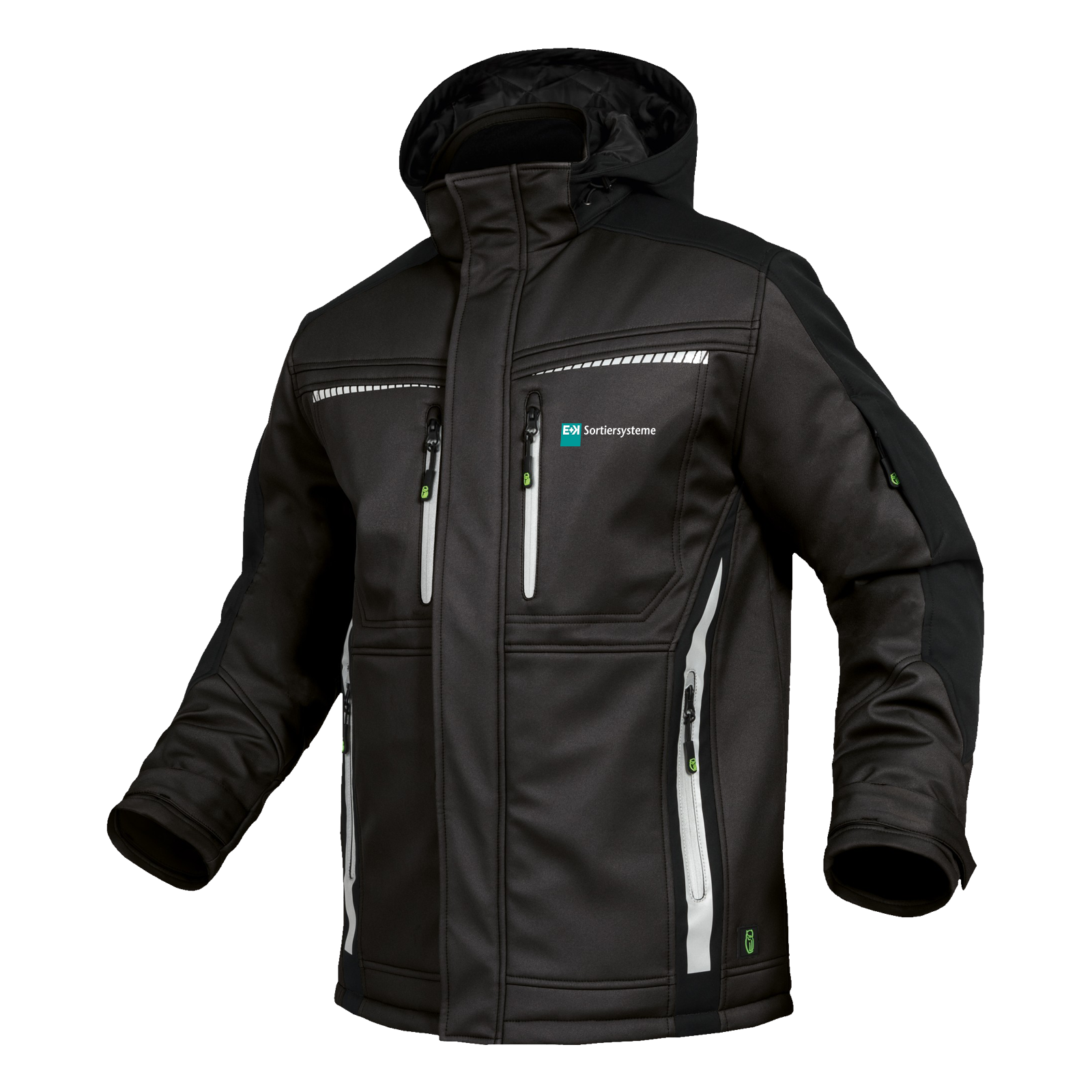Leibwächter Winter-Softshelljacke E+K Sortiersysteme