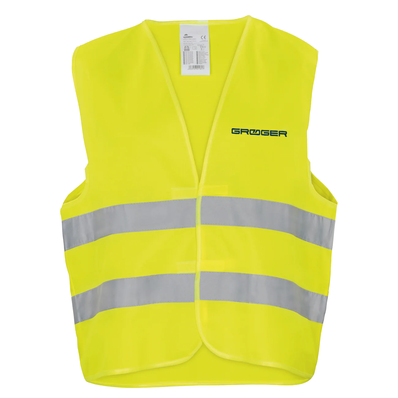 Vizwell Warnweste leuchtgelb-marine H. Gröger GmbH