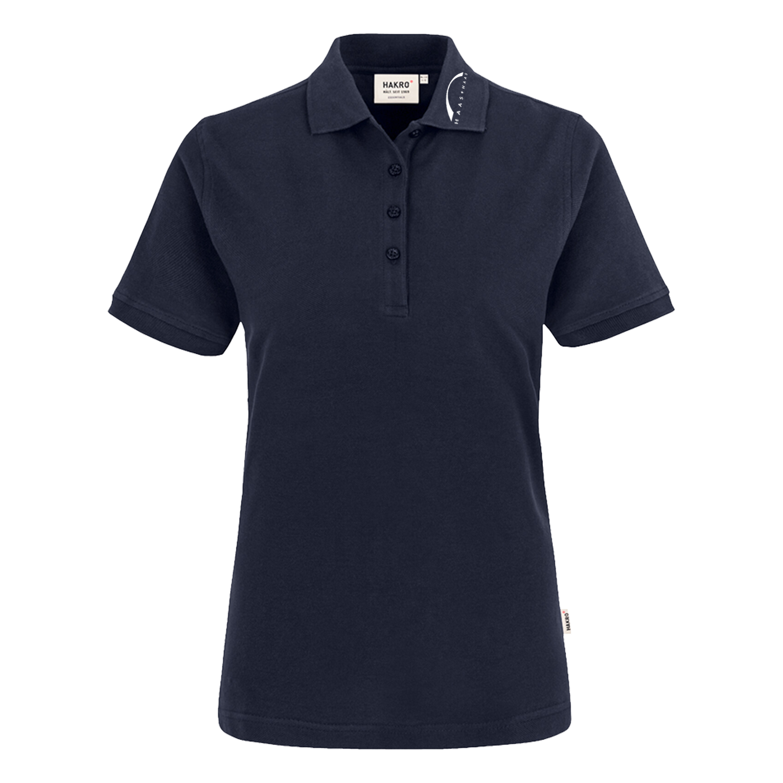Haas & Haas Poloshirt Navy Damen
