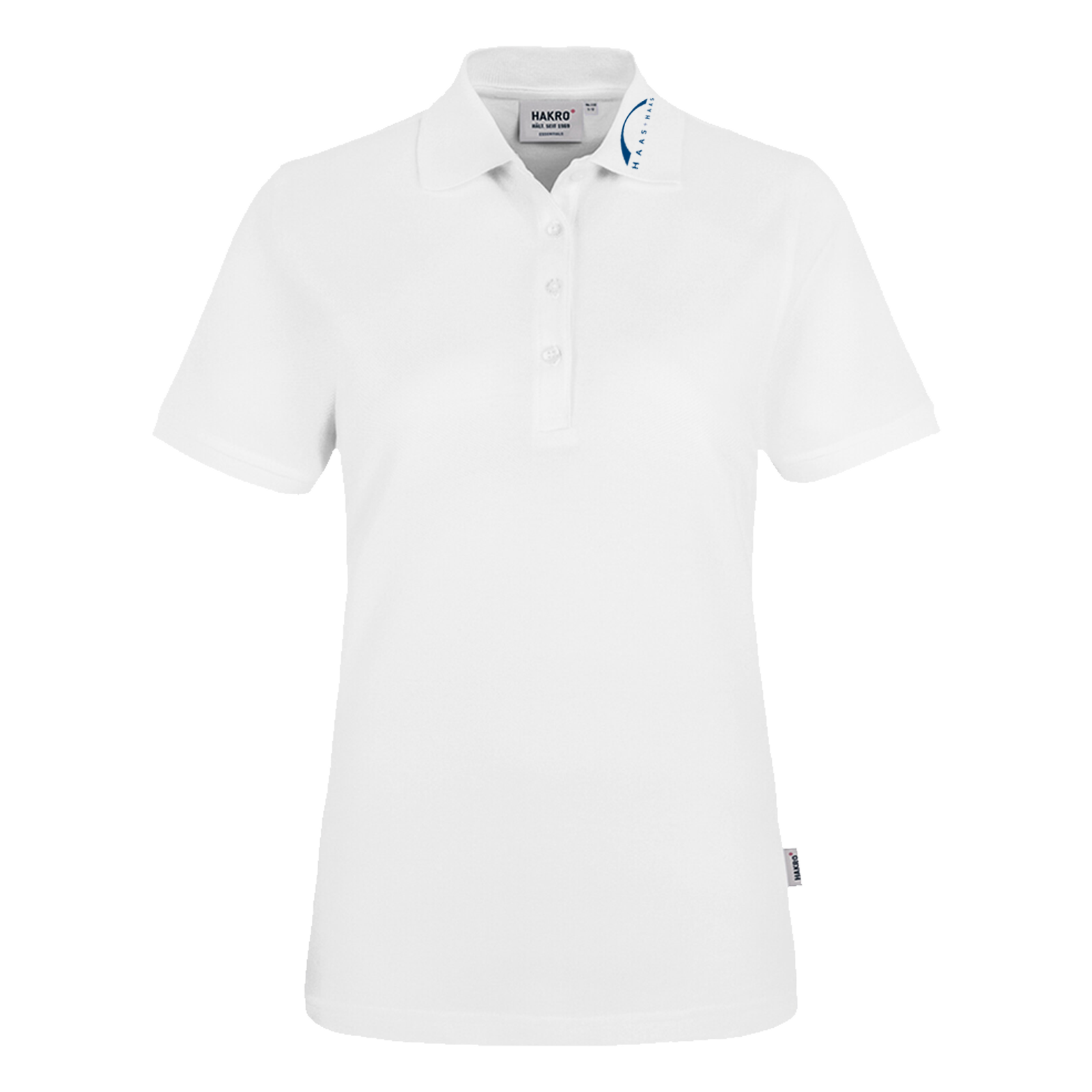 Haas & Haas Poloshirt Weiß Damen