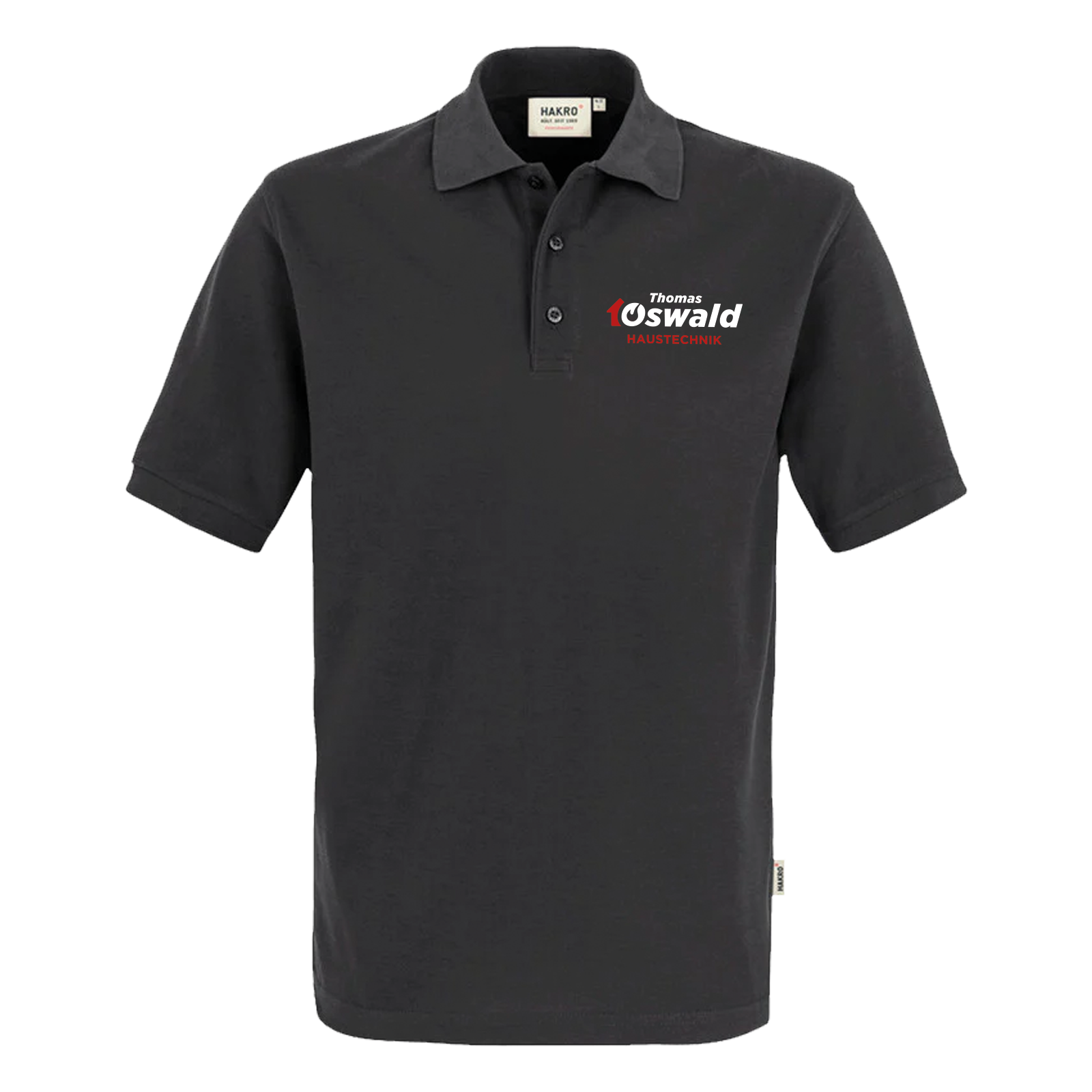 Haustechnik Oswald Poloshirt Hakro No. 816 "Front"