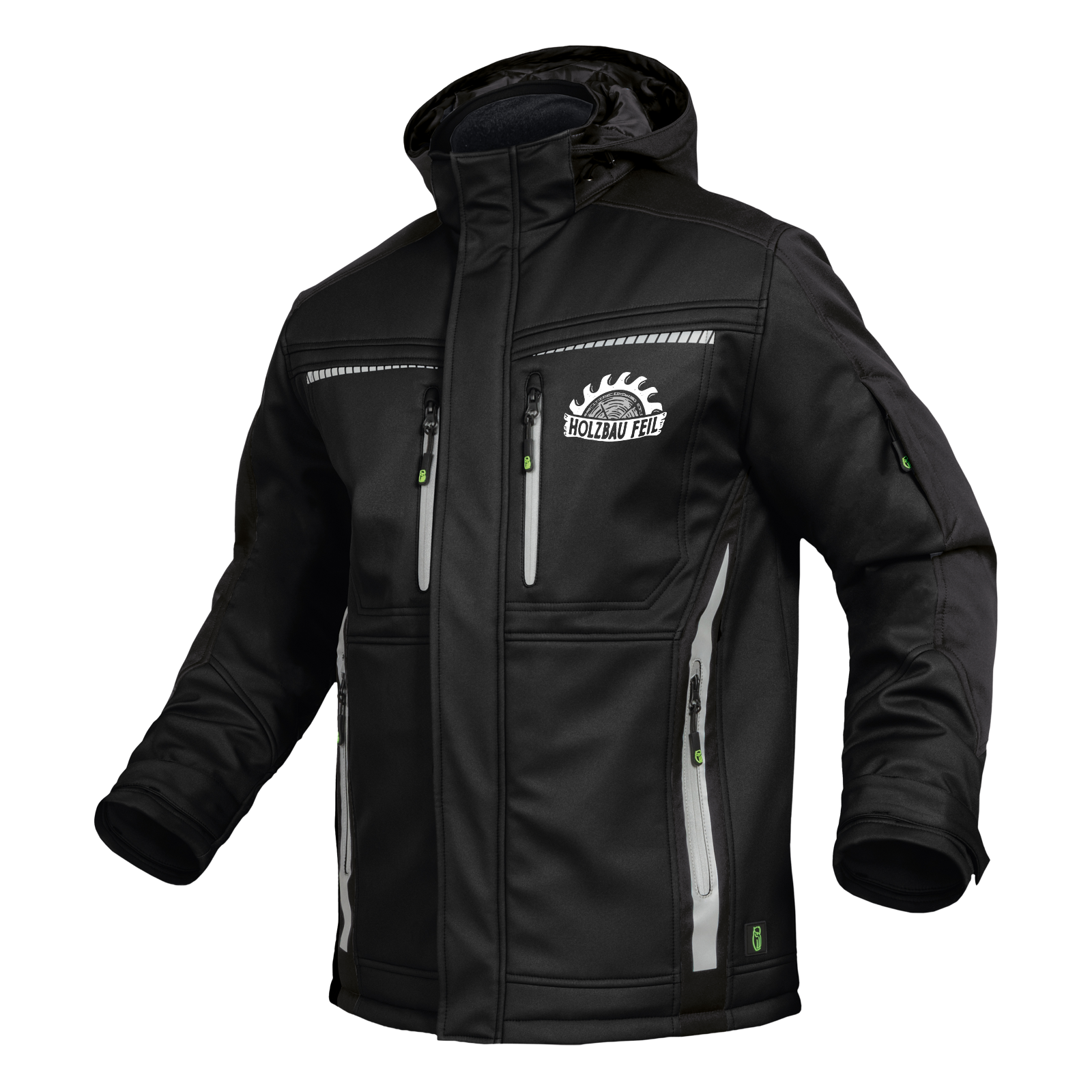 Leibwächter Winter-Softshelljacke Herren Holzbau Feil