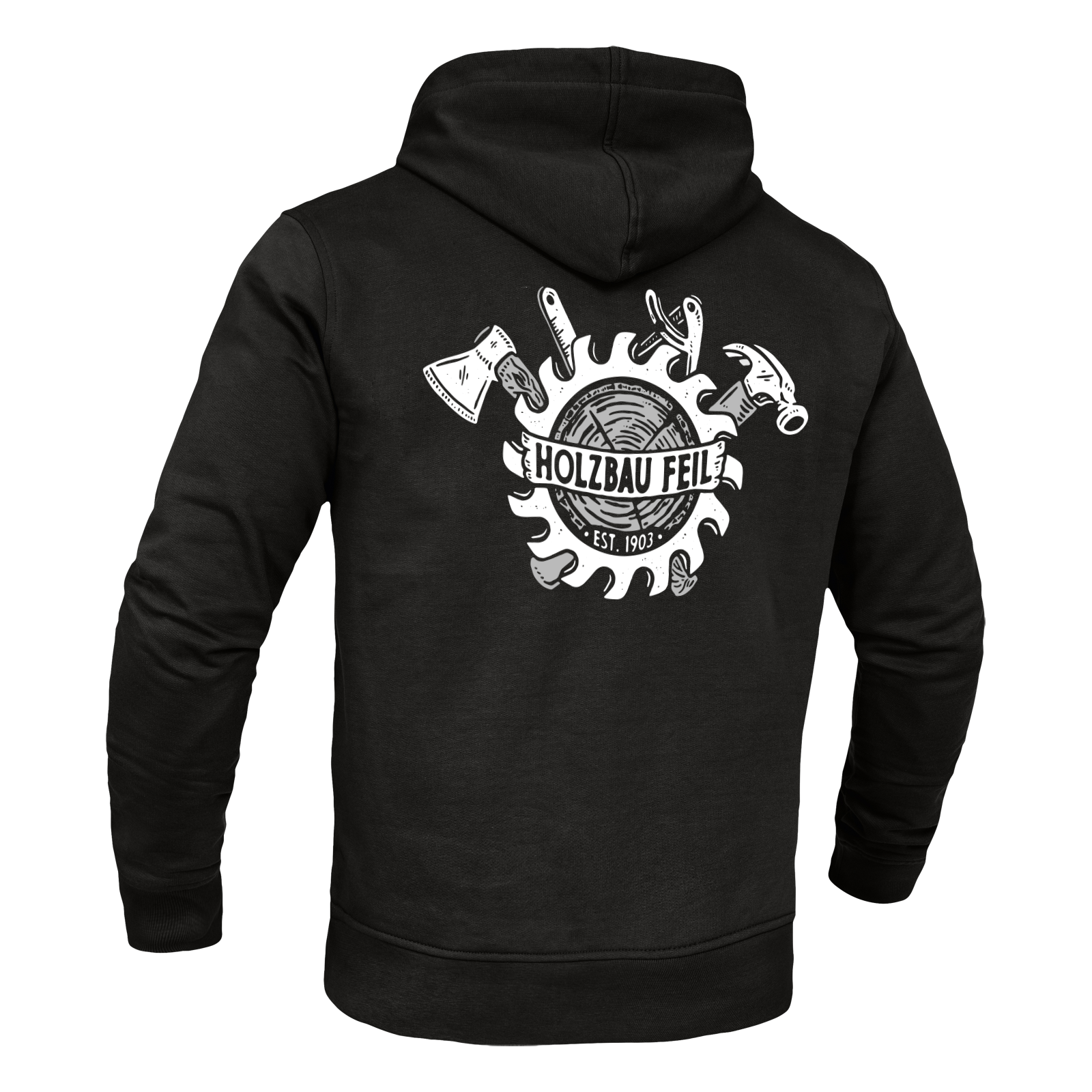 Leibwächter Hoodie Classic Line Kim Holzbau Feil