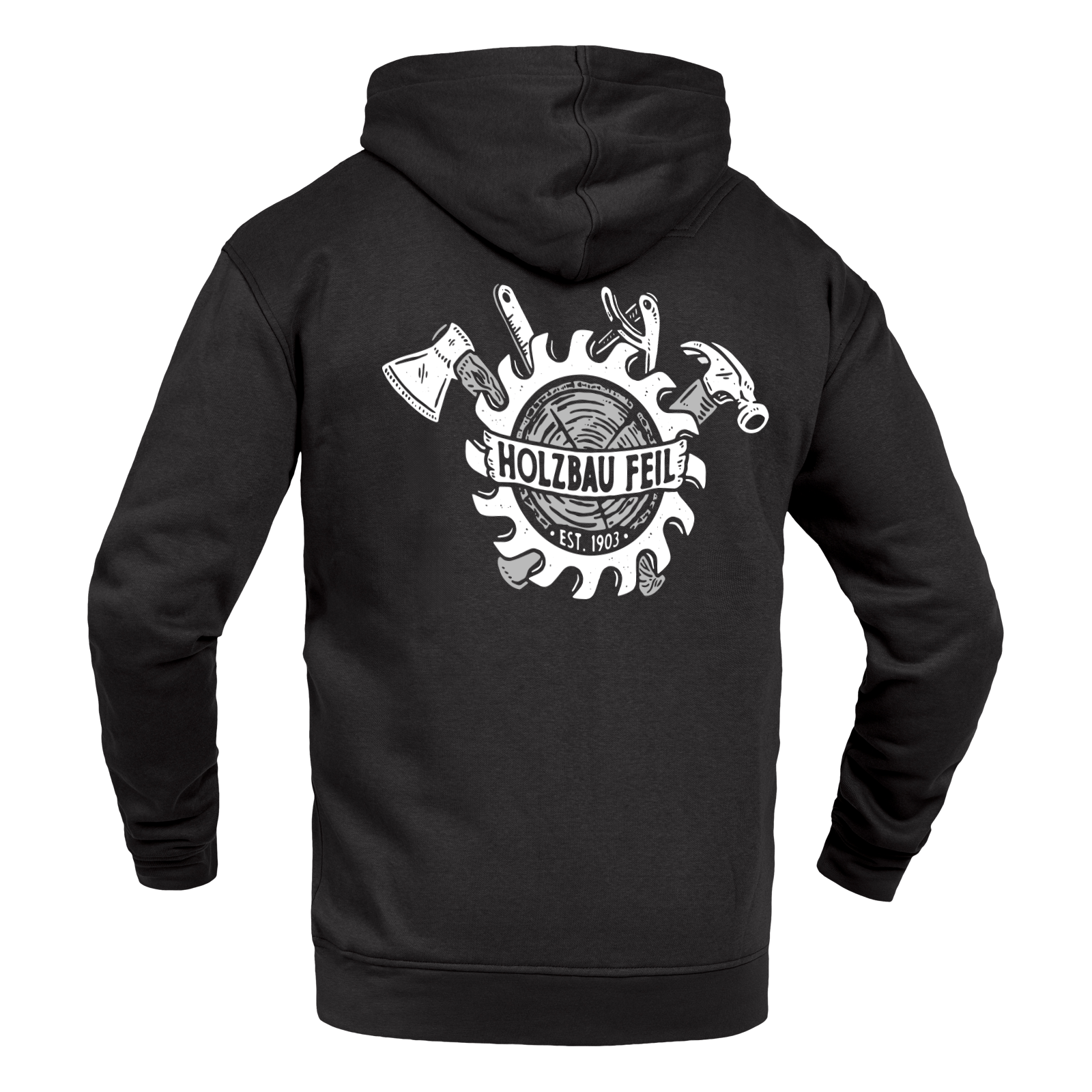 Leibwächter Sweatjacke Mika Holzbau Feil