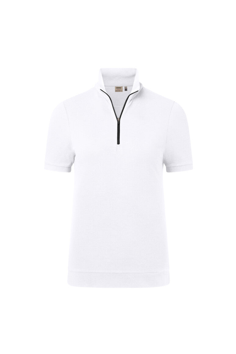 HAKRO Damen Zip-Shirt Piqué MIKRALINAR® ECO