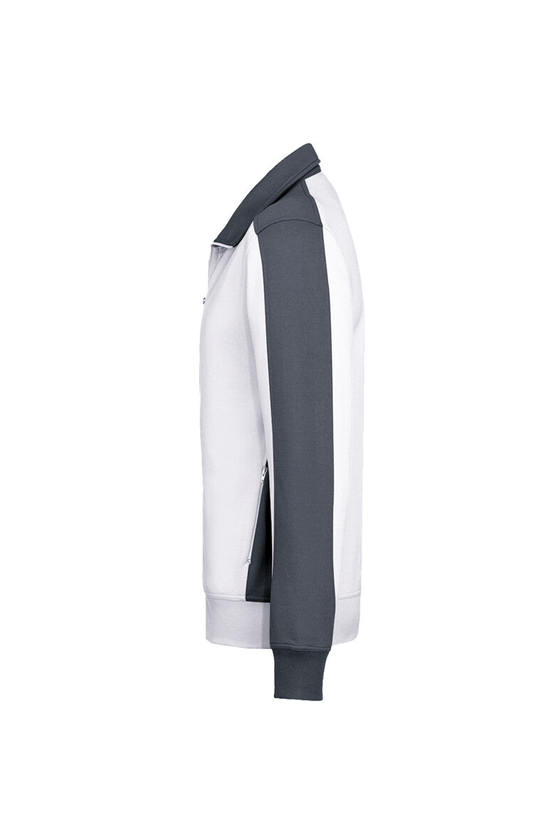 HAKRO Sweatjacke Contrast MIKRALINAR®