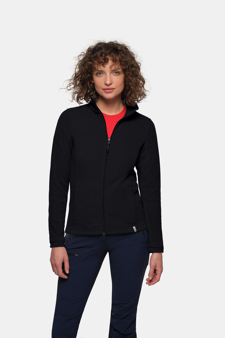 HAKRO Damen Fleecejacke ECO