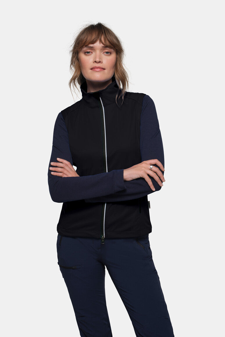 HAKRO Damen Light-Softshellweste