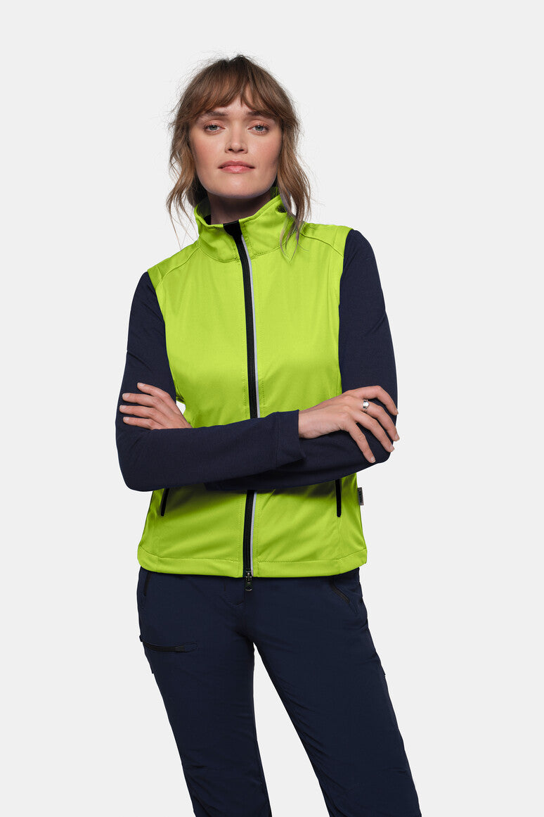 HAKRO Damen Light-Softshellweste